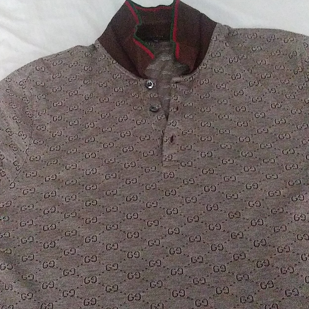 Men Gucci polo shirt